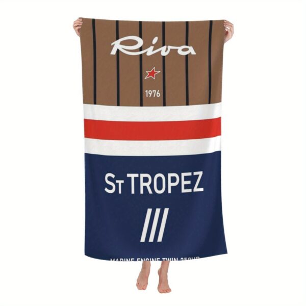 Serviette de Plage Style St Tropez – Image 3