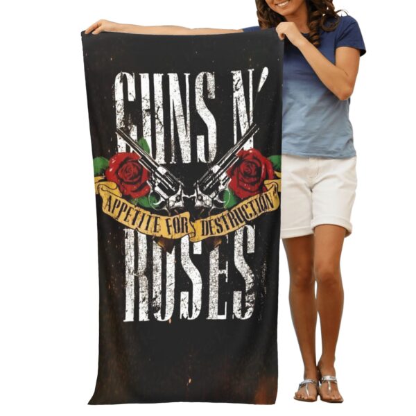 Serviette de Plage Groupe Guns N' Roses – Image 6