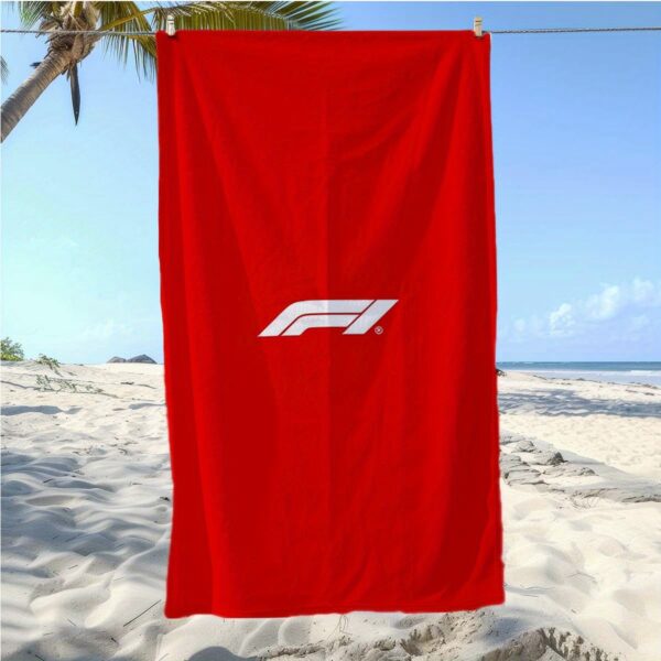 Serviette de Plage Course de Formule 1 – Image 4