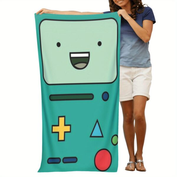Serviette de Plage Séchage Rapide BMO Adventure Time – Image 5