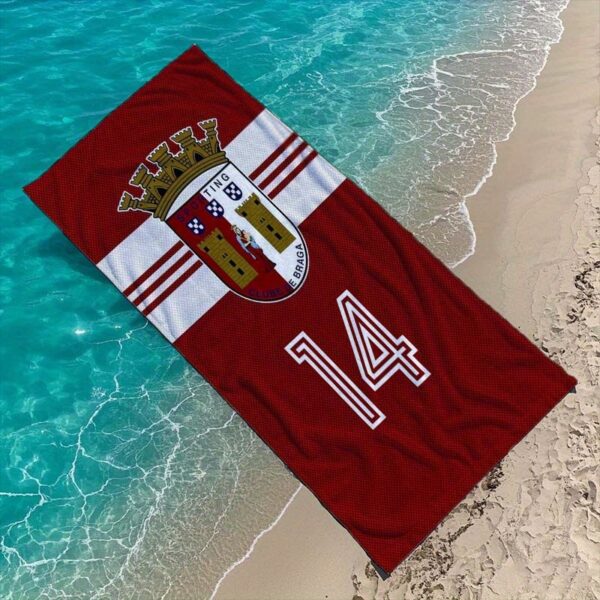 Serviette de Plage Sporting Clube de Braga Portugal – Image 2