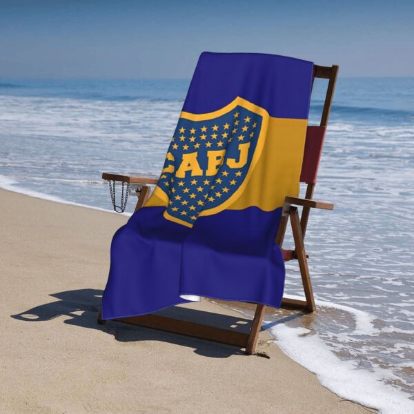 Serviette de plage club de soccer Boca Juniors