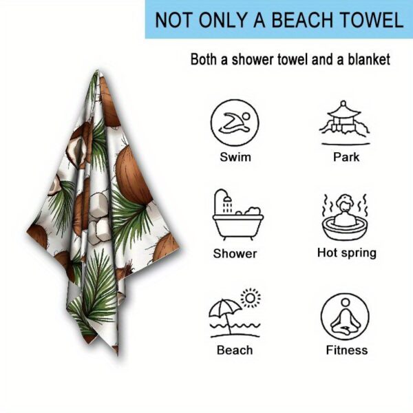 Serviette de Plage coco – Image 7