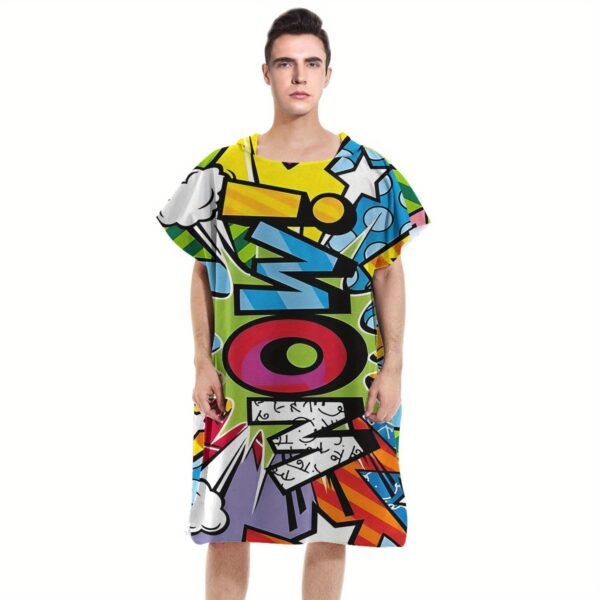 Poncho de plage wow – Image 5
