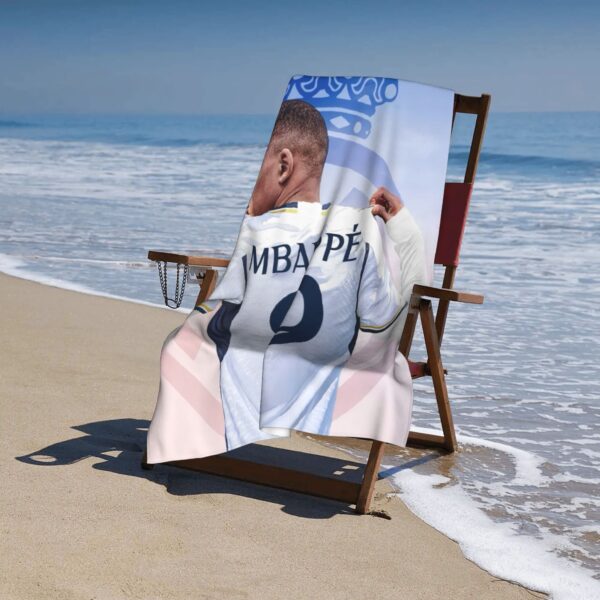 Serviette de Plage Extra Large Mbappe