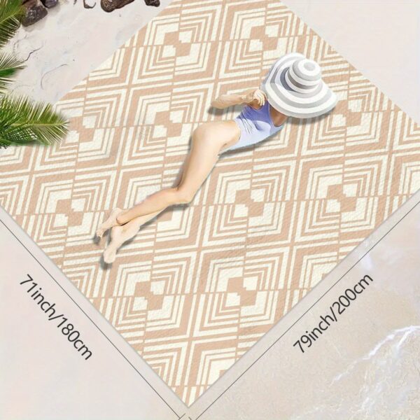Drap de plage geometrique – Image 4