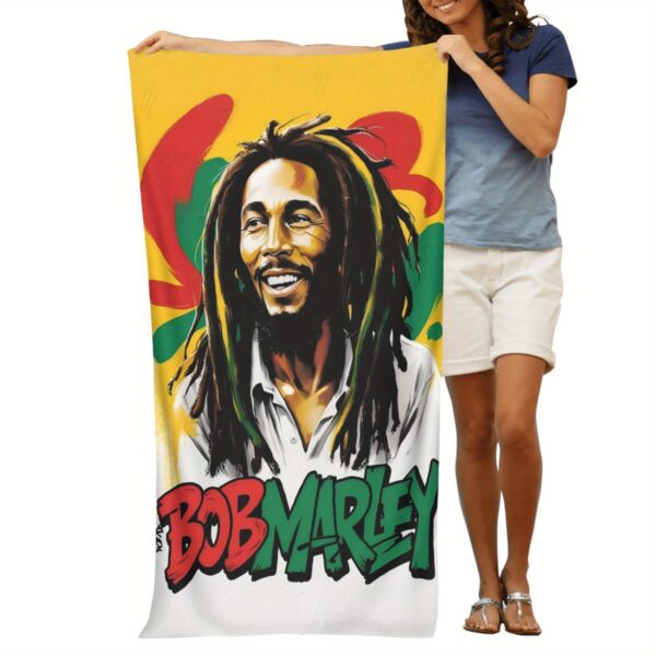 Serviette de Plage Bob Marley – Image 8