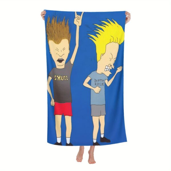 Serviette de plage "Beavis et Butthead" – Image 2