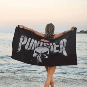 Serviette de Plage Logo MARVEL Punisher