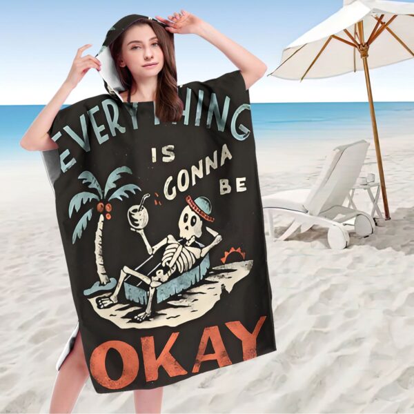 Poncho de plage okay – Image 4