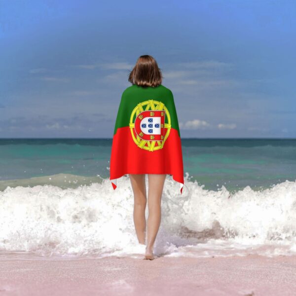 Serviette de plage drapeau du Portugal – Image 6