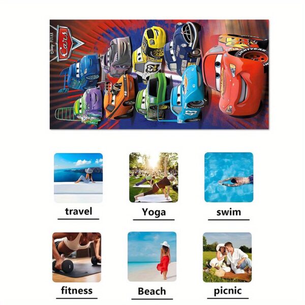 Serviette de Plage Disney cars – Image 4