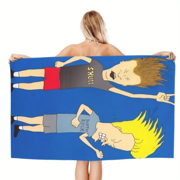 Serviette de plage "Beavis et Butthead" – Image 5