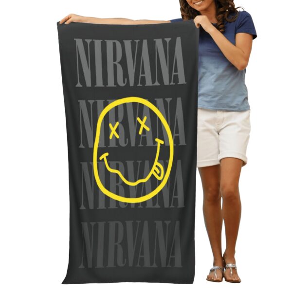 Serviette de Plage Groupe de Rock – Image 2