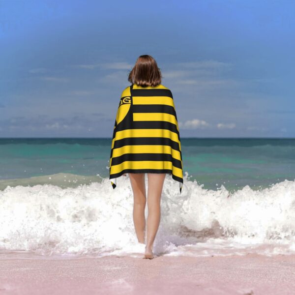 Serviette de plage en microfibre inspirée du Wu Tang Clan – Image 6