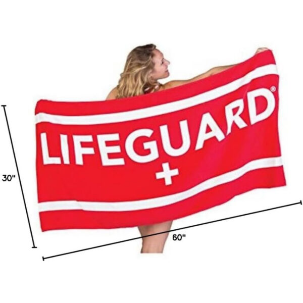 Serviette de plage sous licence officielle LIFEGUARD – Image 5