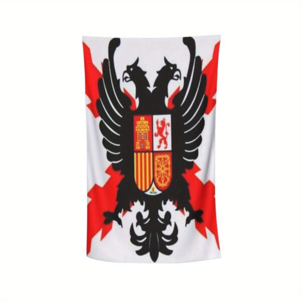 Serviette de plage en microfibre avec design du drapeau espagnol – Image 7