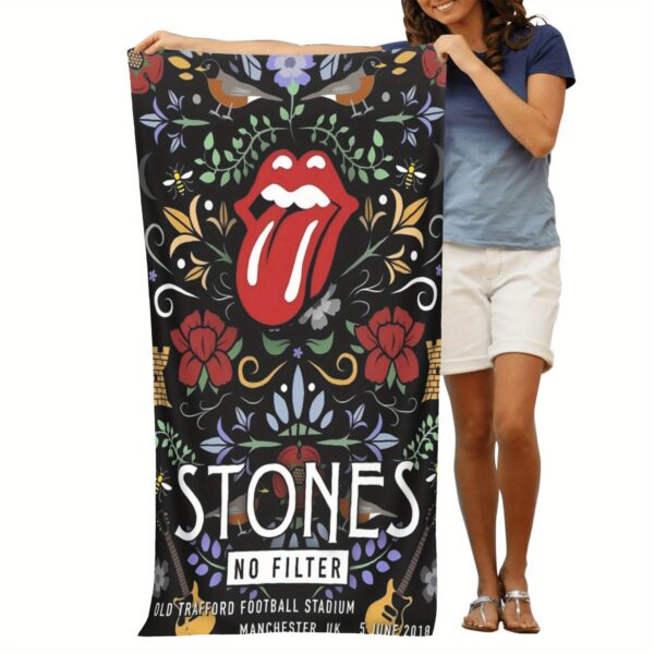 Serviette de plage rolling stones – Image 4