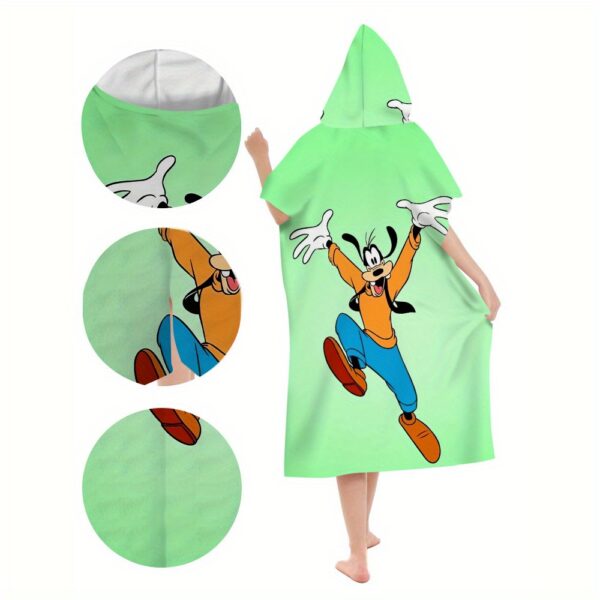 Poncho de plage Mickey Mouse & Goofy volant – Image 6