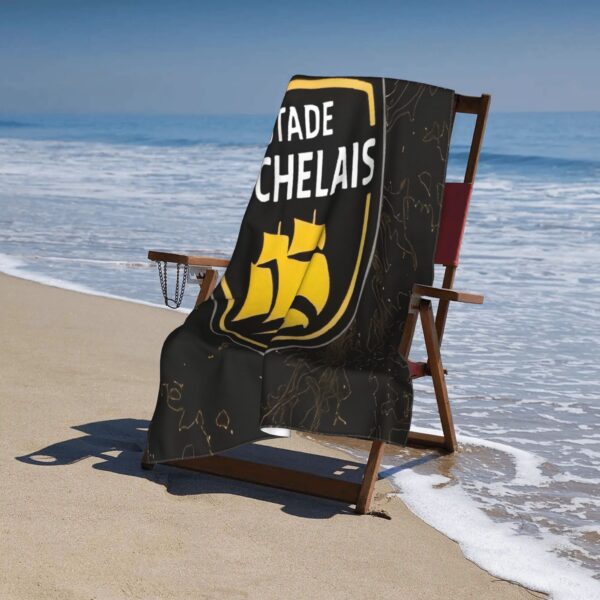 Serviette de plage avec logo Stade Rochelais – Image 8