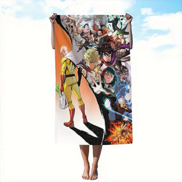 Ensemble de Serviettes de Plage One Punch Man – Image 5