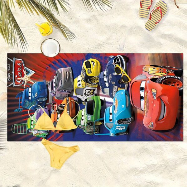Serviette de Plage Disney cars – Image 5