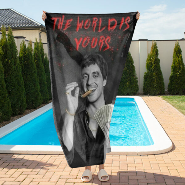 Serviette de Plage à Thème du Film Scarface – Image 5