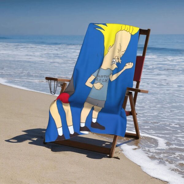 Serviette de plage "Beavis et Butthead" – Image 6