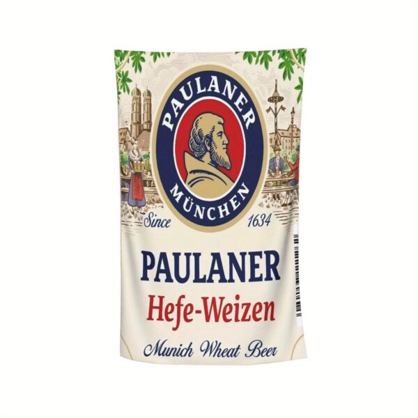 Serviette de Plage Florale Tropicale Inspirée par la Bière Blanche Paulaner Munich – Image 9