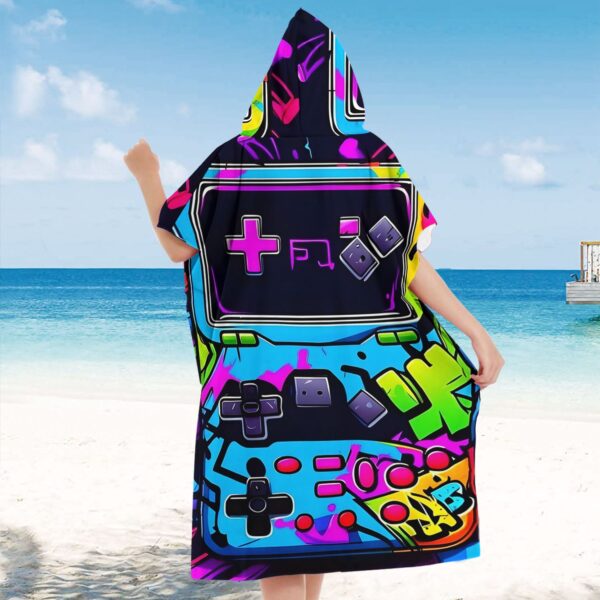 Poncho de plage contrôleur de console de jeu – Image 5