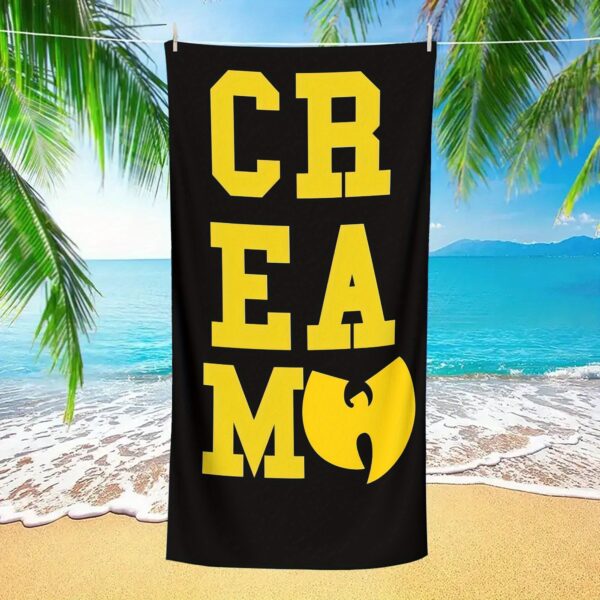 Serviette de plage et sac à dos "CREAM" wu tang clan – Image 2