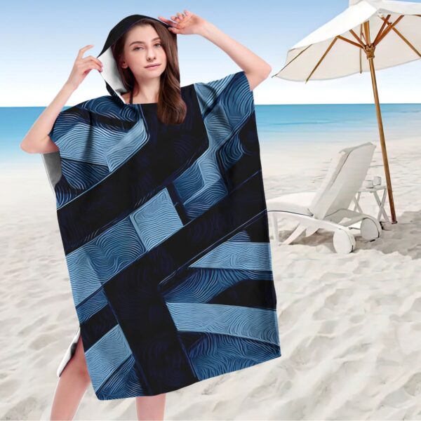 Poncho de plage Ligne – Image 4
