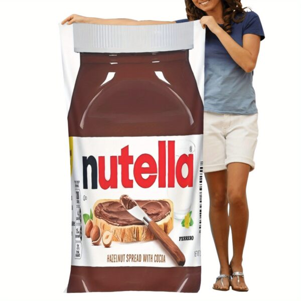 Serviette de plage Nutella – Image 4