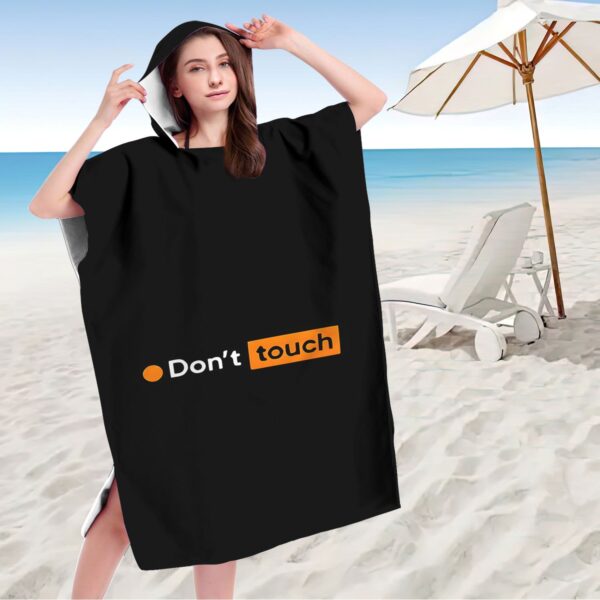 Poncho de plage don't tuch – Image 4