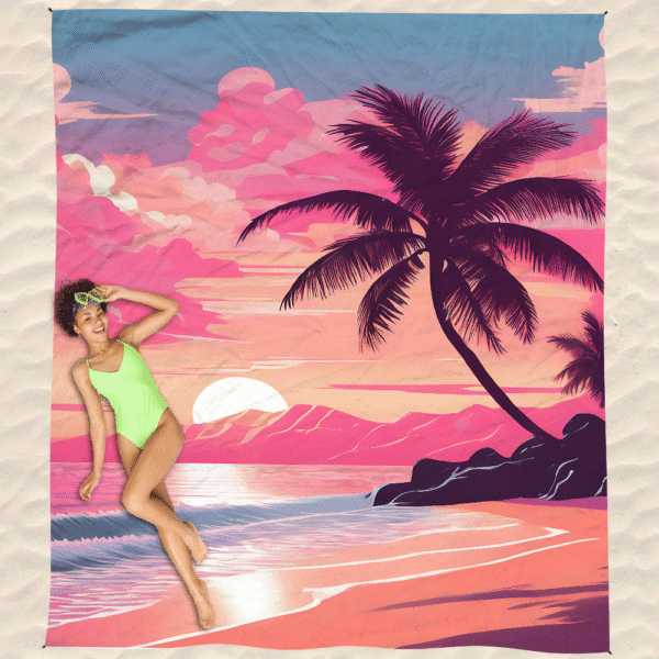 Drap de plage Vue Océan – Image 7