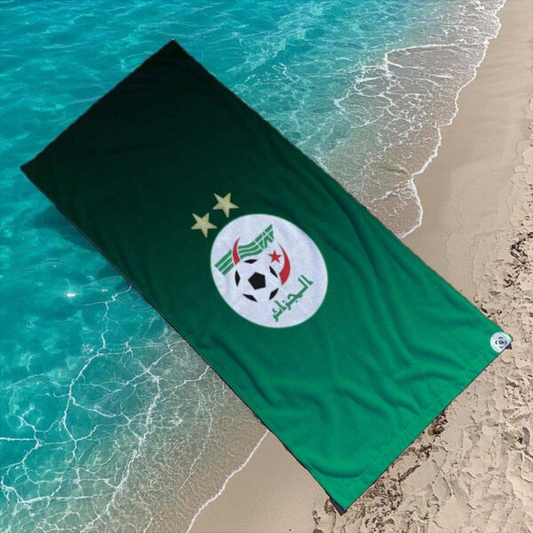serviette de plage de l'équipe de football nationale algérienne – Image 5