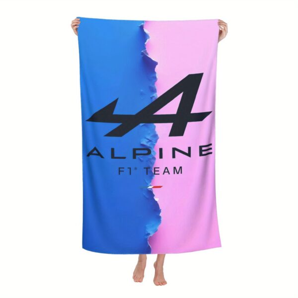 Serviette de Plage Équipe Alpine F1