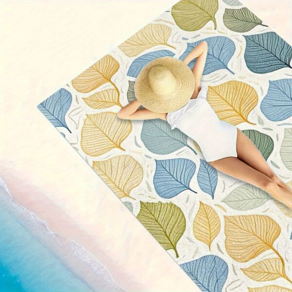 Drap de plage récif corallien vibrant – Image 2