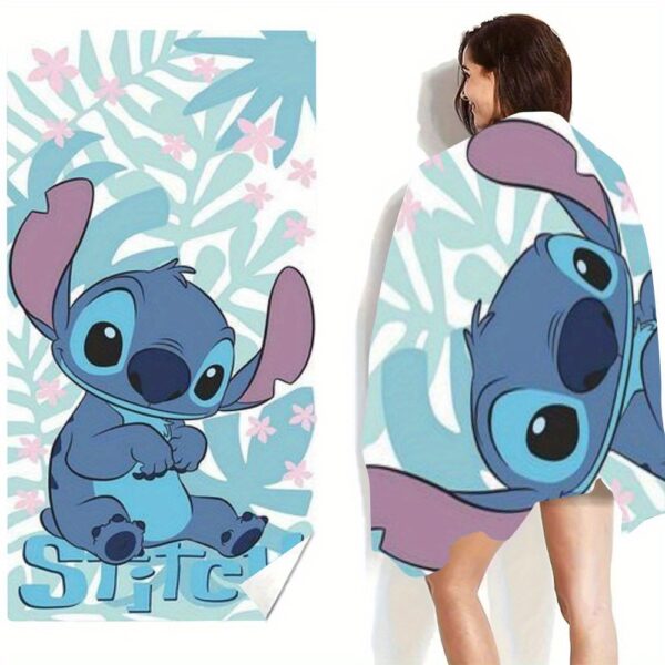 Serviette de plage Disney Stitch – Image 2