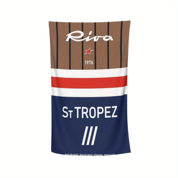 Serviette de Plage Style St Tropez