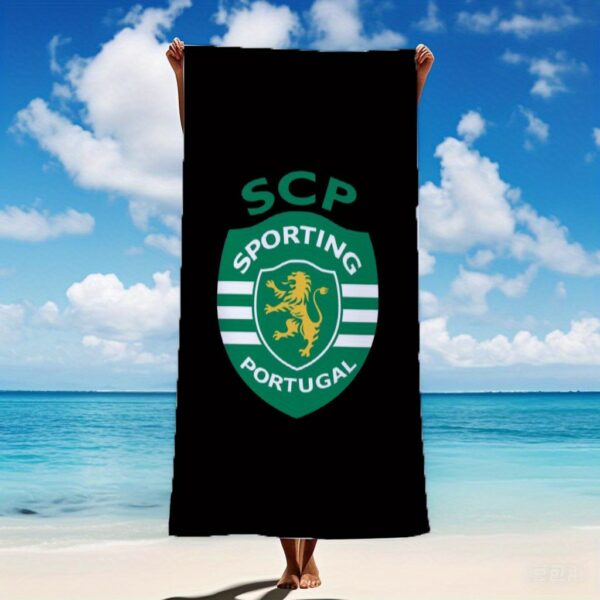 Serviette de Plage Sporting Clube de Portugal – Image 5