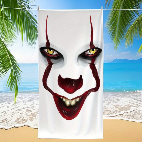 Une serviette de plage Jocker