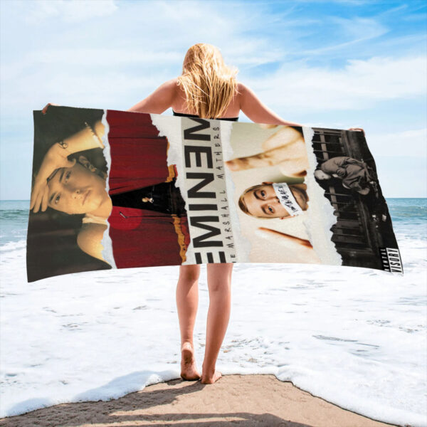 Serviette de Plage Eminem The Rap God – Image 3