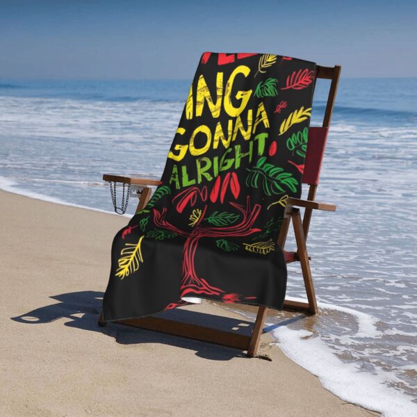 Serviette de Plage Inspirée Reggae