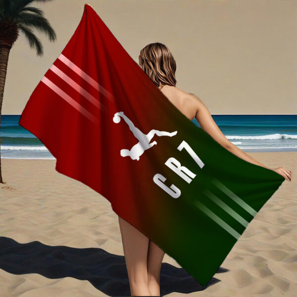 Serviette de plage Cristiano Ronaldo Portugal