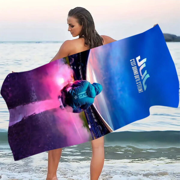 Serviette de Plage  Motif Silhouette Volantes – Image 7
