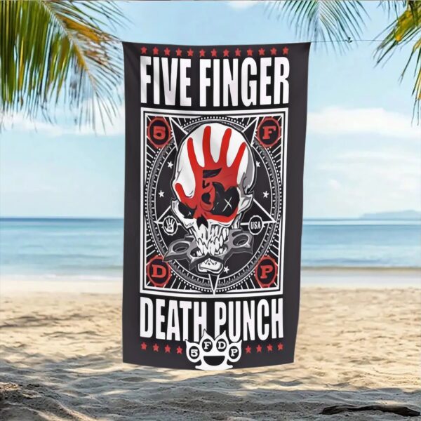 Serviette de plage Five Finger Death Punch