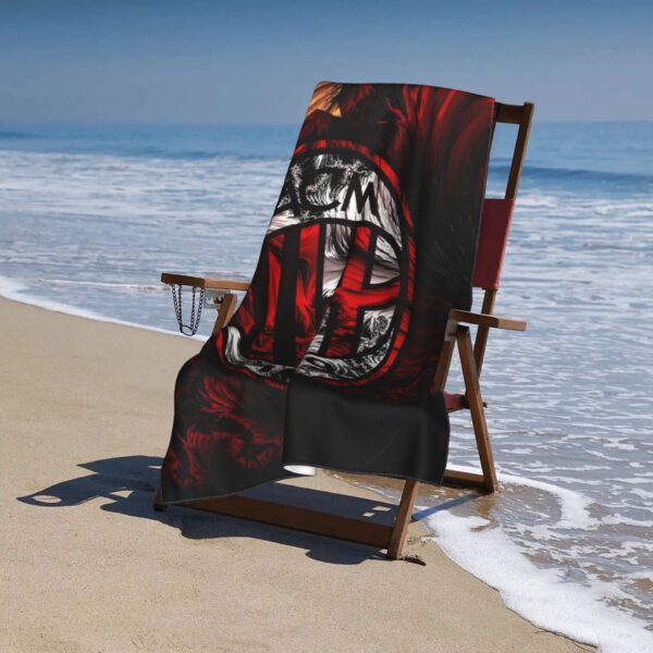 Serviette de Plage AC Milan – Image 7