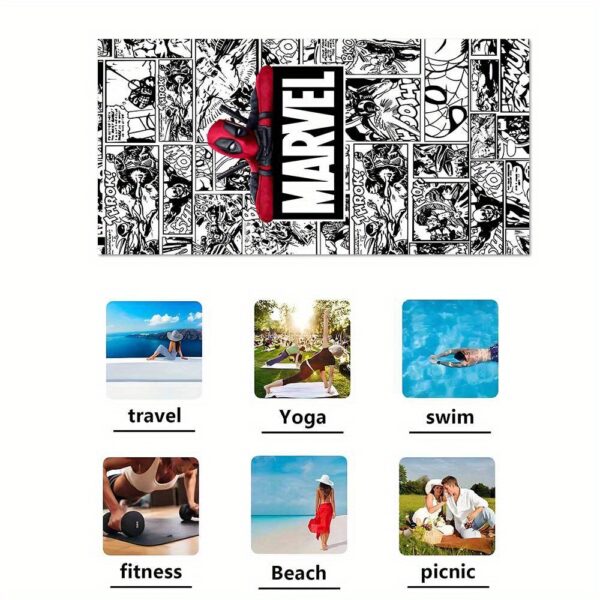 Serviette de plage Deadpool – Image 5