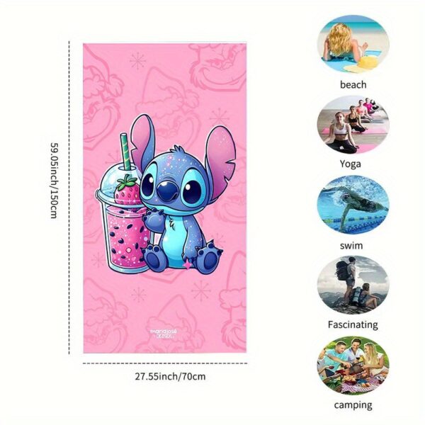 Serviette de plage Stitch – Image 3